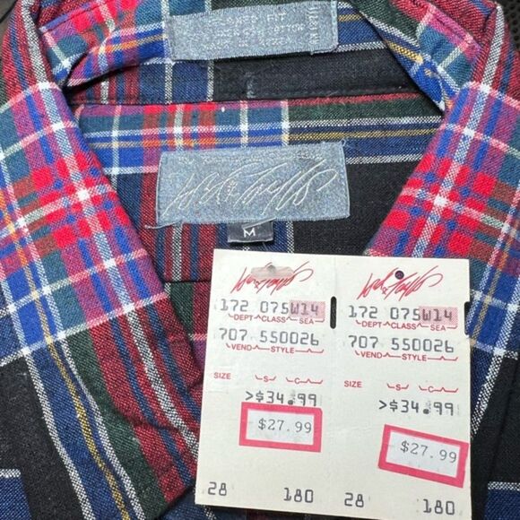Vintage Lord & Taylor Kensington Collection Plaid Shirt - Picture 4 of 6